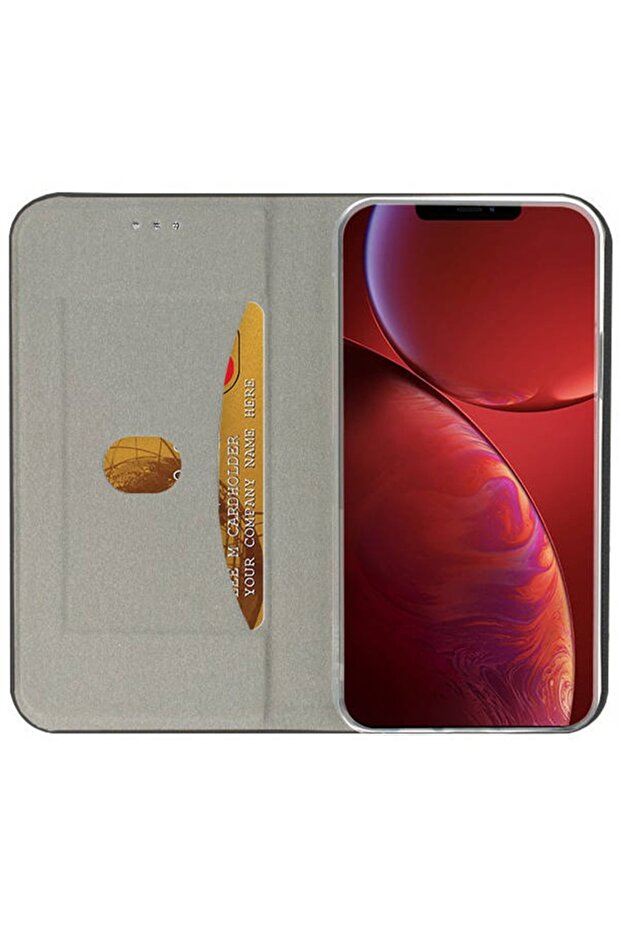 Flip Magnet Case for Apple iPhone 13 - Black - 2