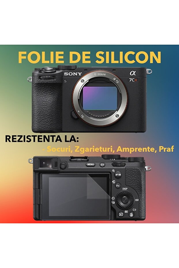 Protective set compatible with Sony A7CR, Focus Shield - 2