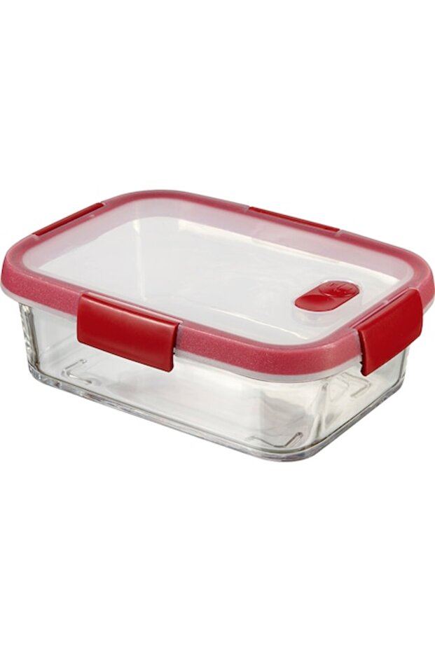 Food Container, Rectangular, 0.9L, Glass - 1