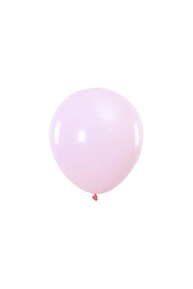 Set 50 baloane latex, roz macaron, 25 cm - 1