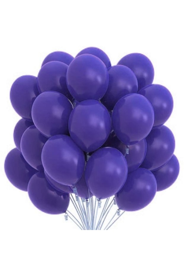 Set de 100 baloane mov - 28 cm