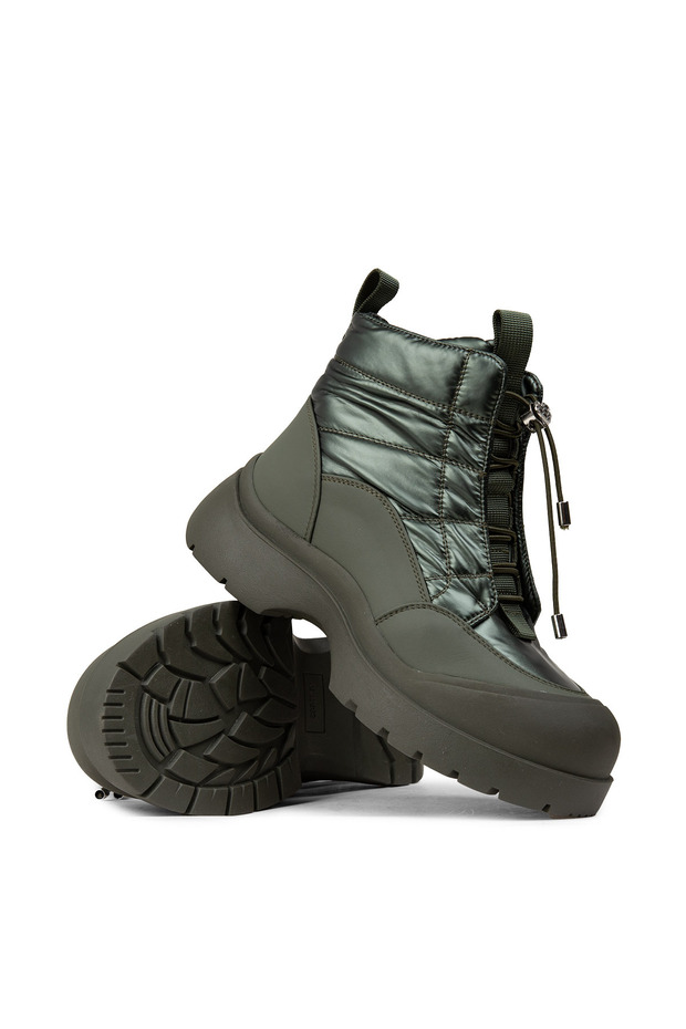 Kadın Yeşil Kalın Taban Bot - 3