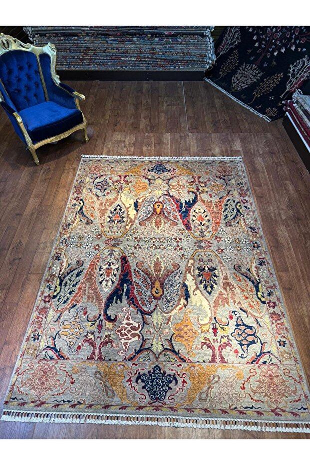 El Dokuma Afgan Halısı - 1