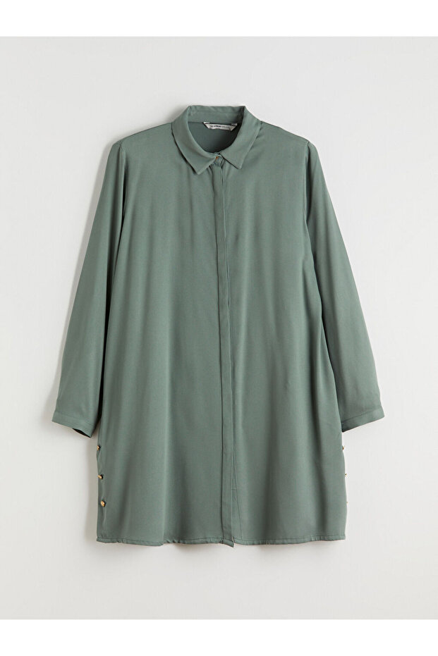 Regular Fit Kadın Gömlek Tunik - 1