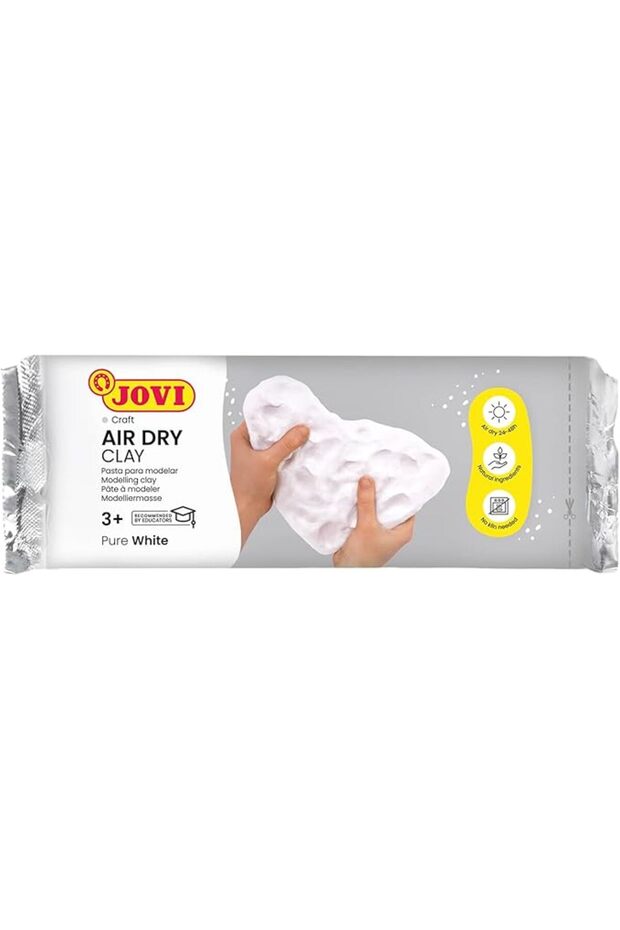 Air-Dry Modeling Clay, White, 500g, ART