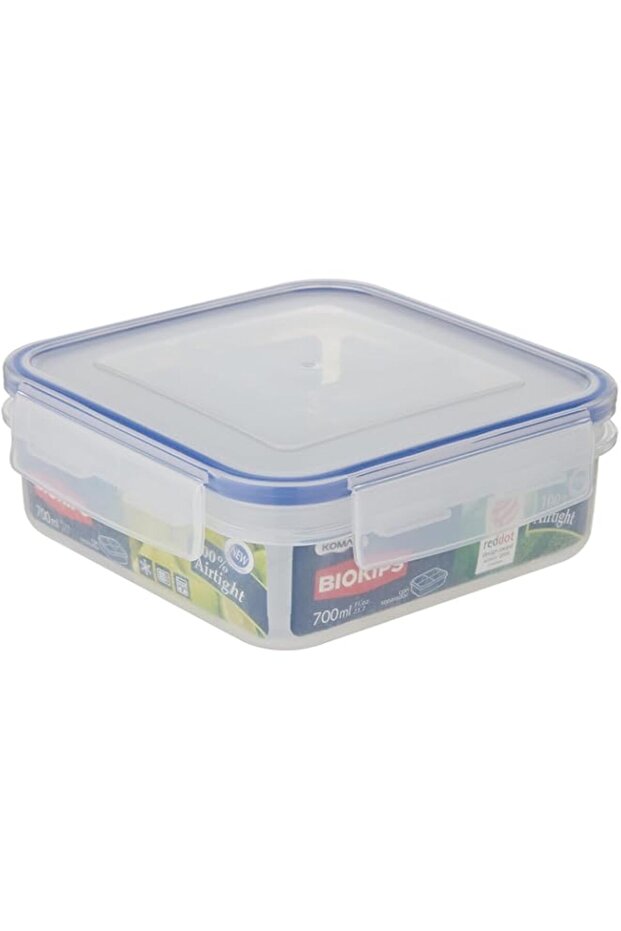 Komax Food Saver with Separator, Clear, 700 ml, Square, Plastic