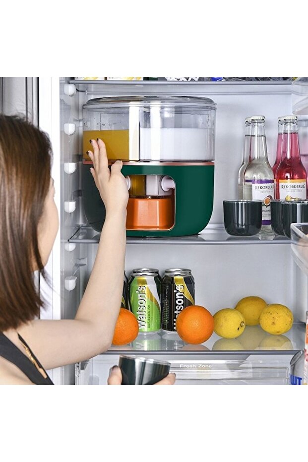 Water Dispenser, OPTIM SOLUTION, 3 Compartments, Rotating Jug, 3L Capacity - 2