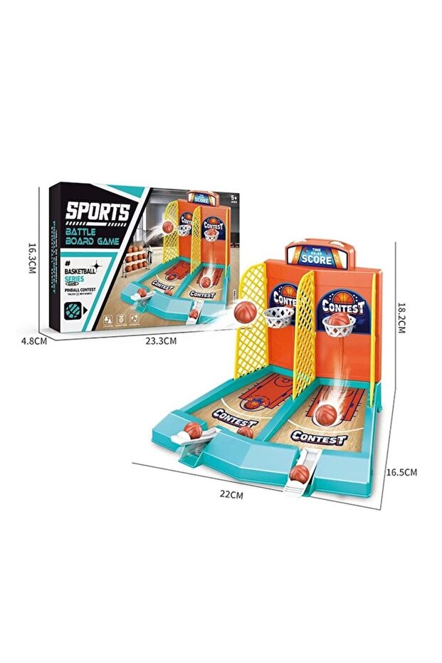 Mini joc de masă de baschet pentru copii - 2
