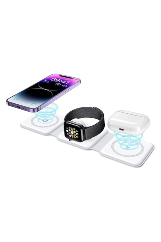 Wireless Charging Pad 3 in 1 - 1
