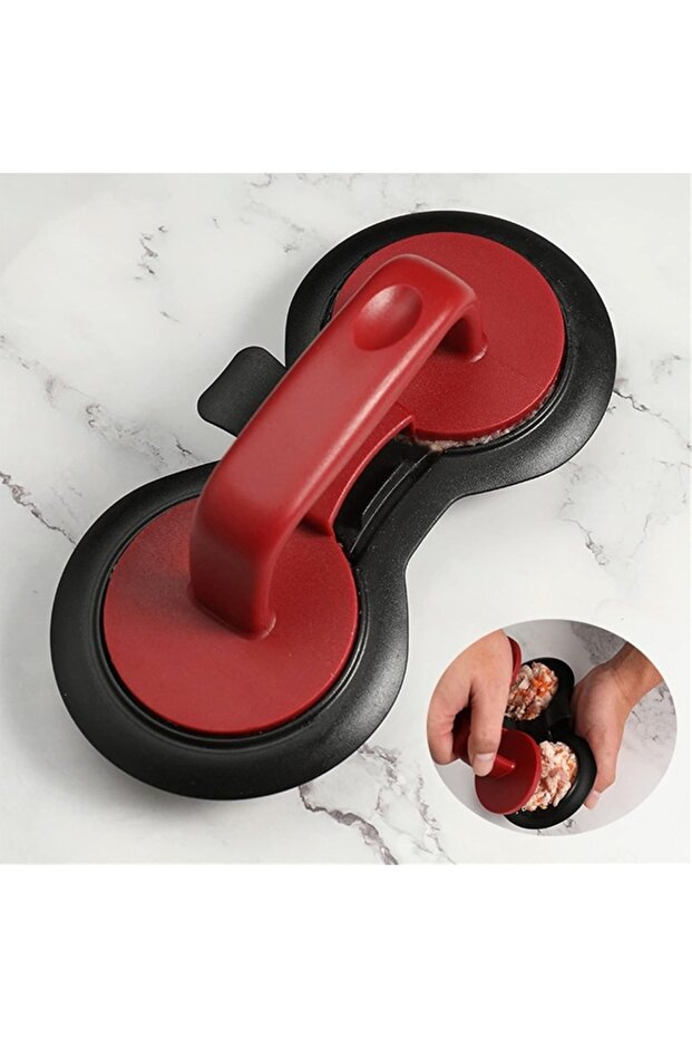 Double Hamburger Press 2 in 1 - 2