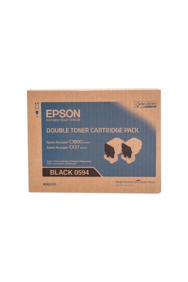 Set 2 tonere 0594, negru - 1