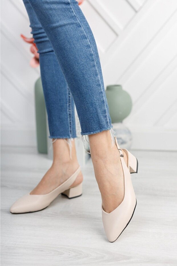 Pantofi de damă Skin Back Open - 2