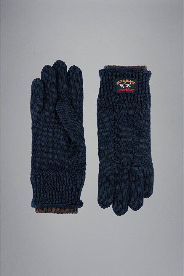 CABLE-KNIT GLOVES C.W. WOOL - 2