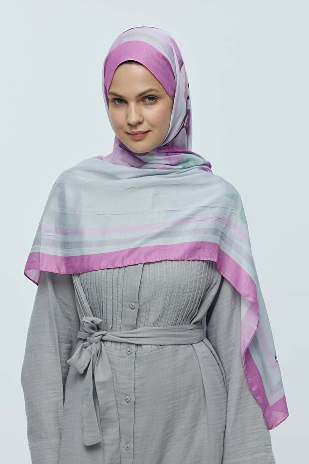 شال من الخيزران بنمط سبتمبر - 1