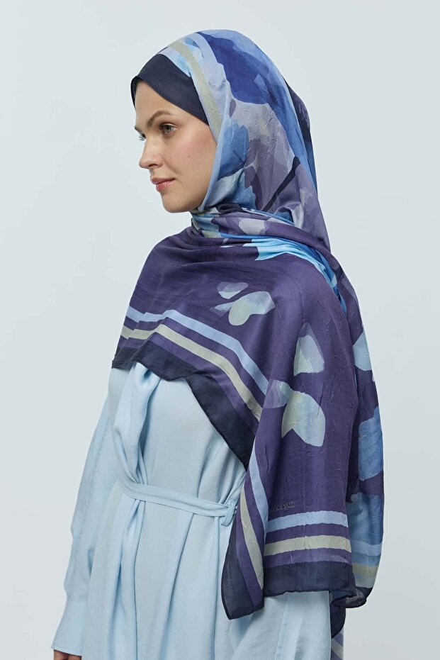 Eylül Desen Bambu Şal - 3