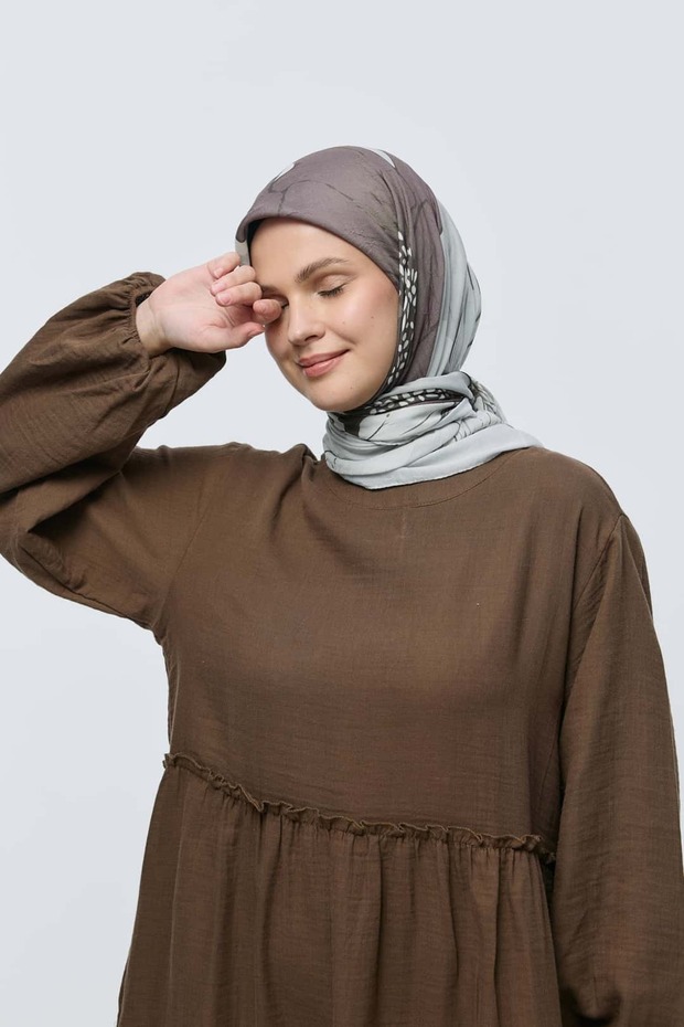 وشاح من الخيزران بنمط الفاوانيا - 2