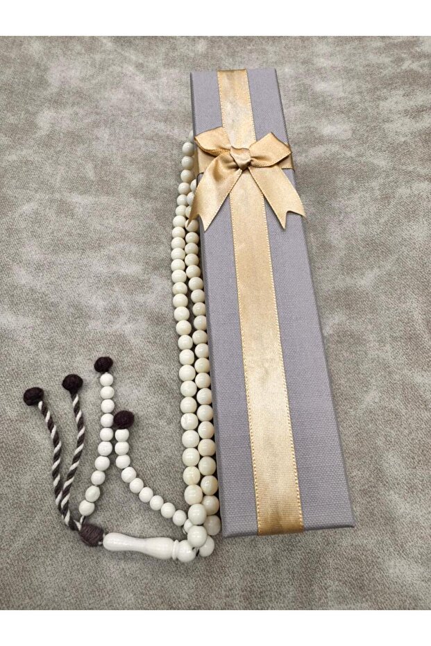 سبحة عظم مكونة من 99 خرزة - 4