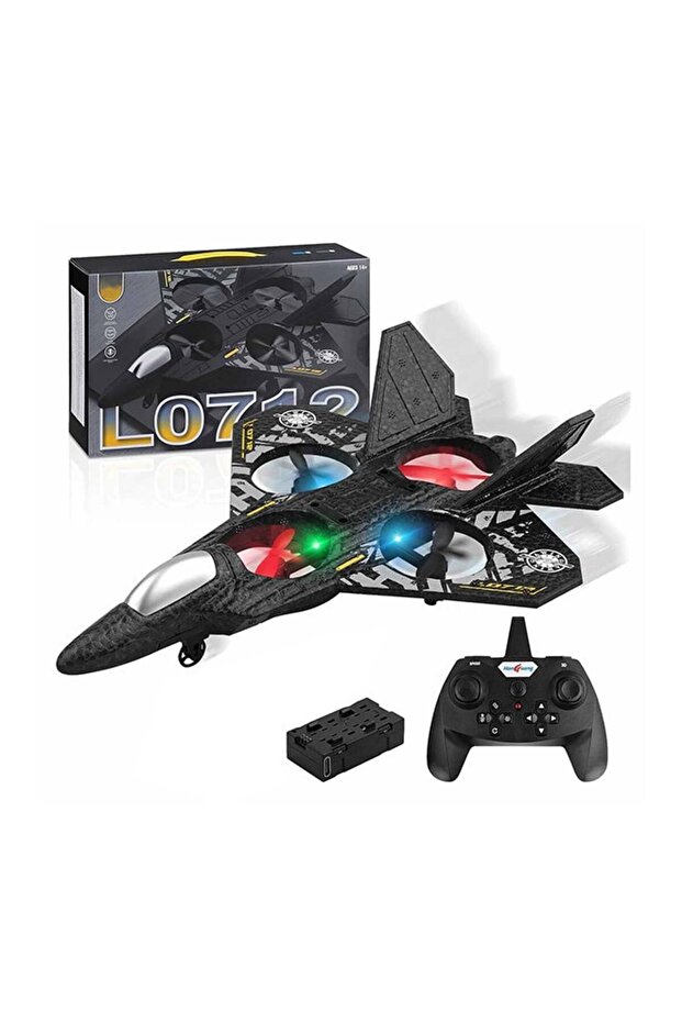Toyland RC Aeroplane 2.4GHz Remote Control Quadcopter Floating Fighter Plane - 1