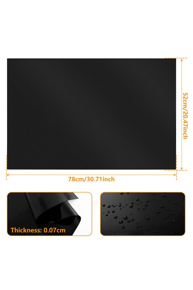 1Pc 52x78cm Style A Silicone Induction Cooktop Mat Non Slip Electric Stove Cover Pad Cooktop Protect