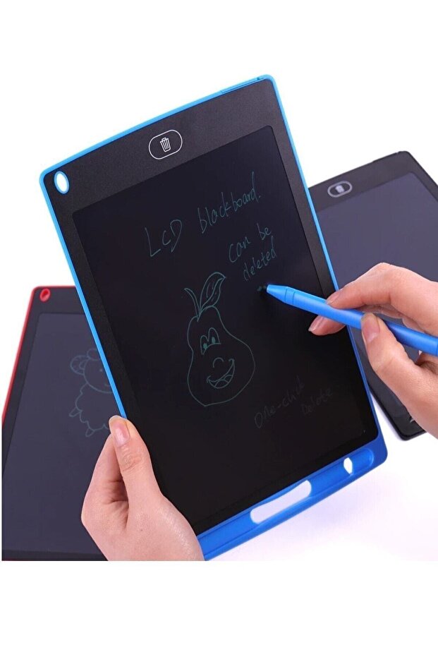 تابلت للكتابة LCD مقاس 8.5 بوصة، لوحة رسم رقمية مع قلم رسم وكتابة ملاحظات جرافيكية، تابلت تعليمي للكتابة