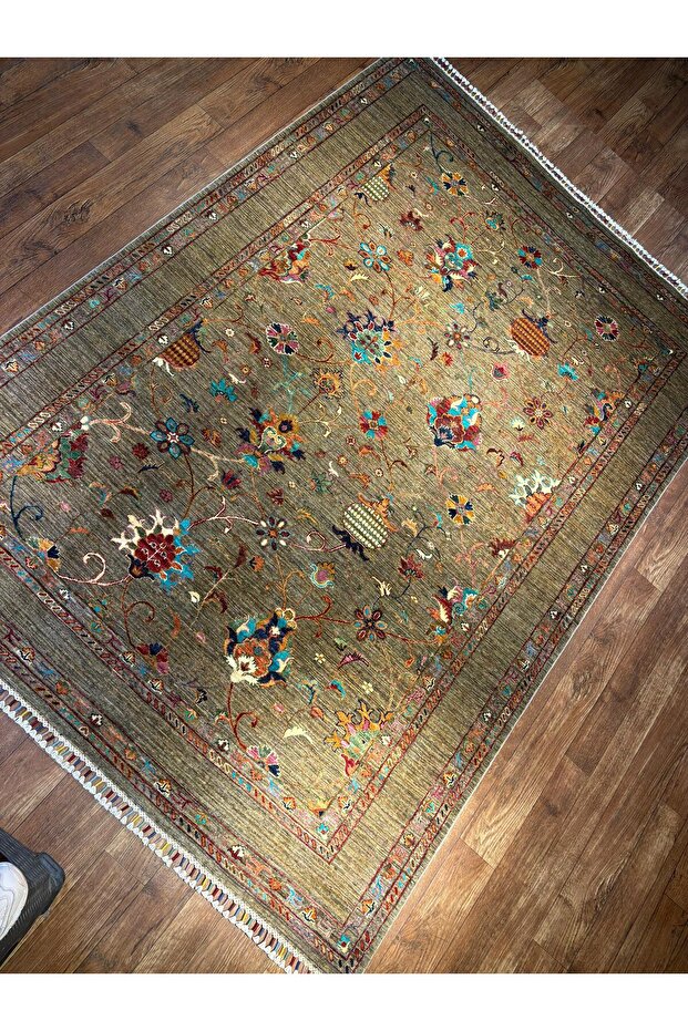 El dokuma Afgan halısı - 2