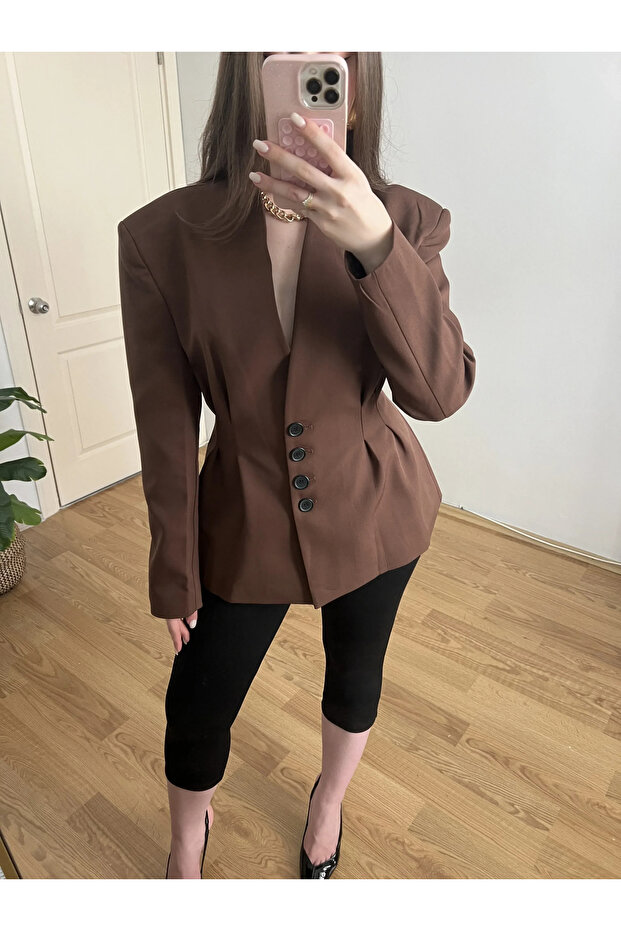 Çelik Örme Siyah Kapri Tayt - 6