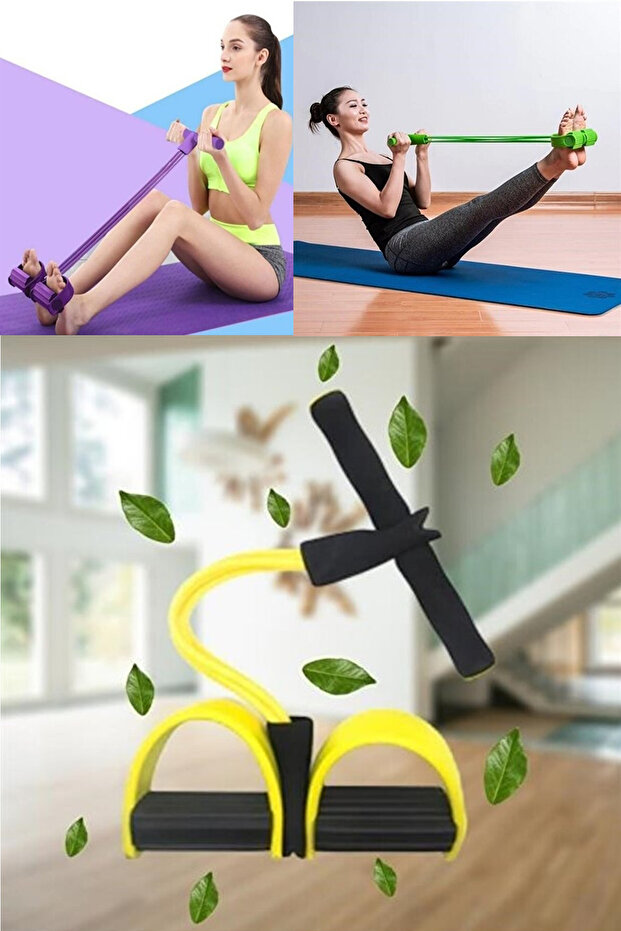 Jimlastik Instrument Elastic Spring Abdominal Muscle Trainer Trimmer Muscle Development and Flexibility