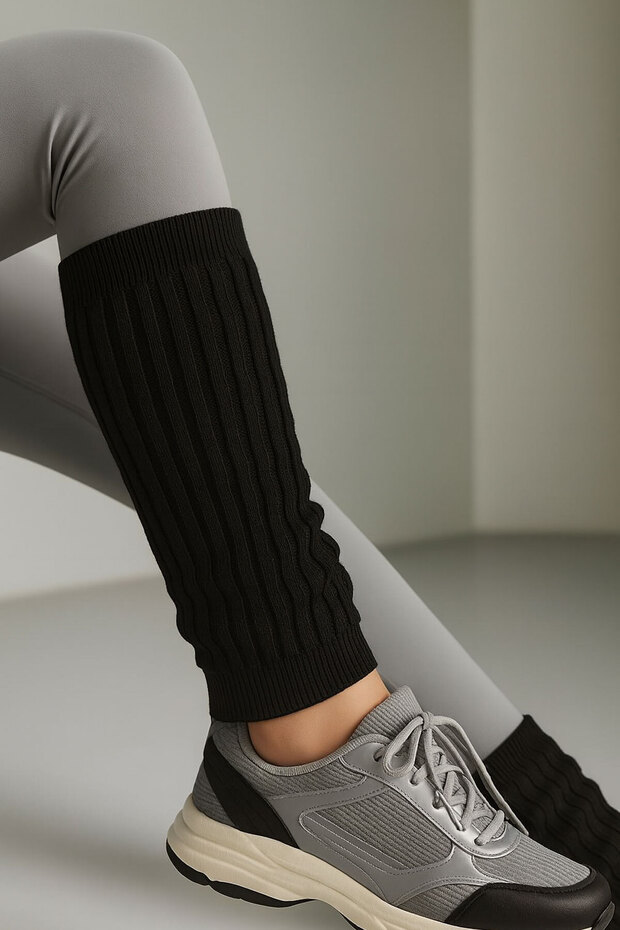 سروال أساسي سميك من القطن - 6