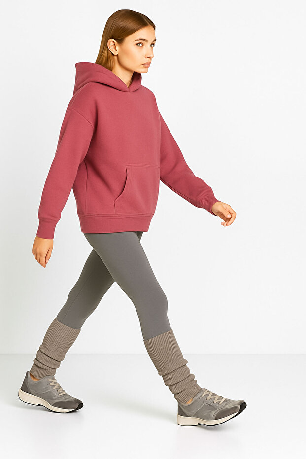 سروال أساسي سميك من القطن - 4