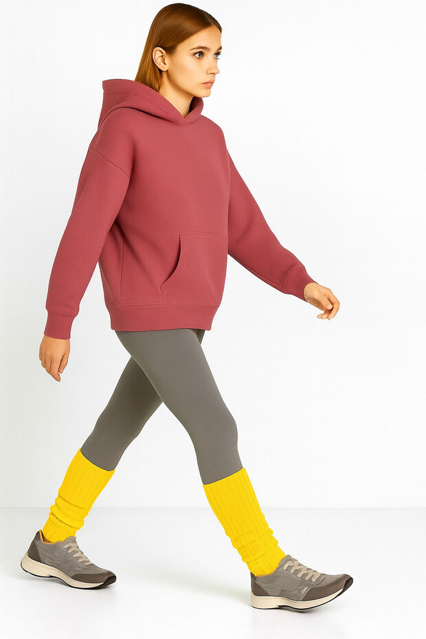 Basic Thick Cotton Leggings - 3