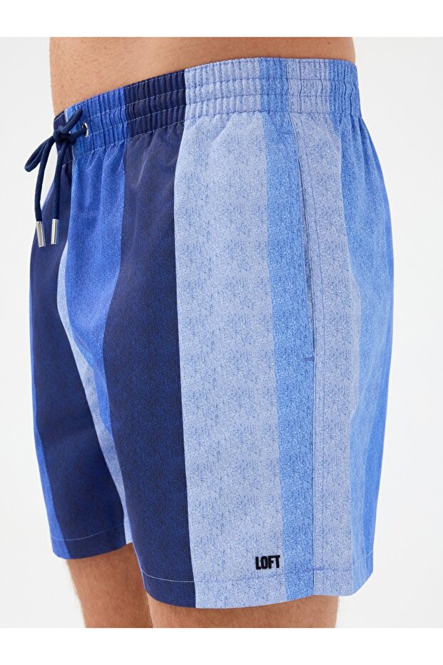 Regular Fit Erkek Deniz Şortu - 6