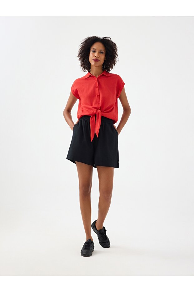 Regular Fit Kadın Şort - 1