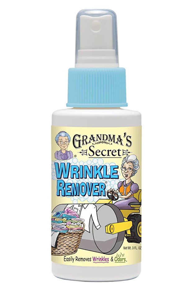 Wrinkle Remover & Fabric Refresher Spray, Toxin-Free, 3oz