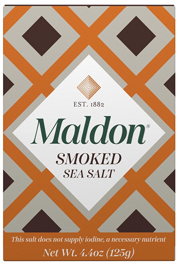 Smoked Sea Salt Flakes, 4.4 oz, Gently Smoked Over Oak