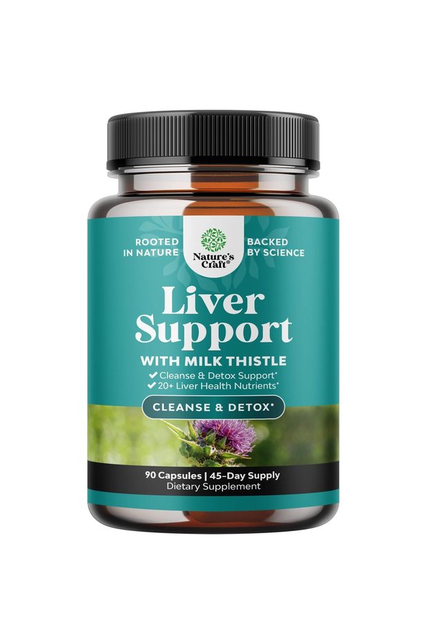 Liver Cleanse Detox & Repair with Milk Thistle, Dandelion & Beetroot - 90 Capsules