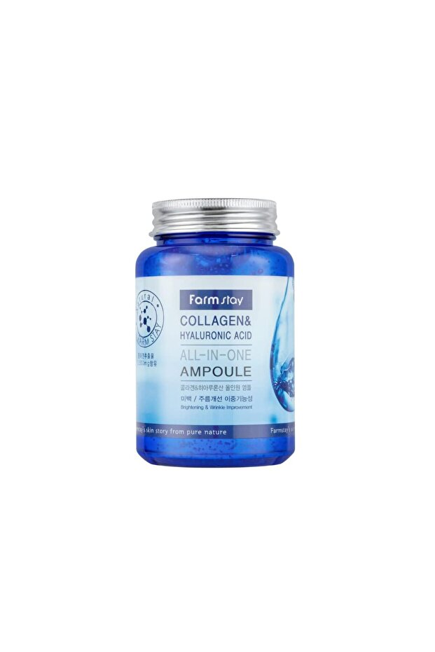 Collagen & Hyaluronic Acid All-in-One Ampoule Serum - 8.45 oz