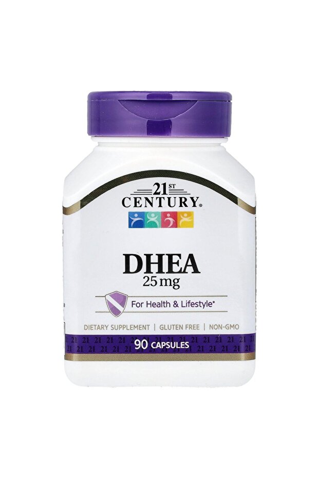 DHEA 25 mg Capsules, 90 Count