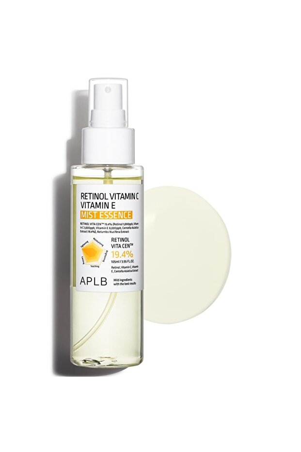 Retinol Vita Cen™ Mist Essence | 19.4% Retinol, Vitamins C & E | 3.55 fl oz Korean Skincare