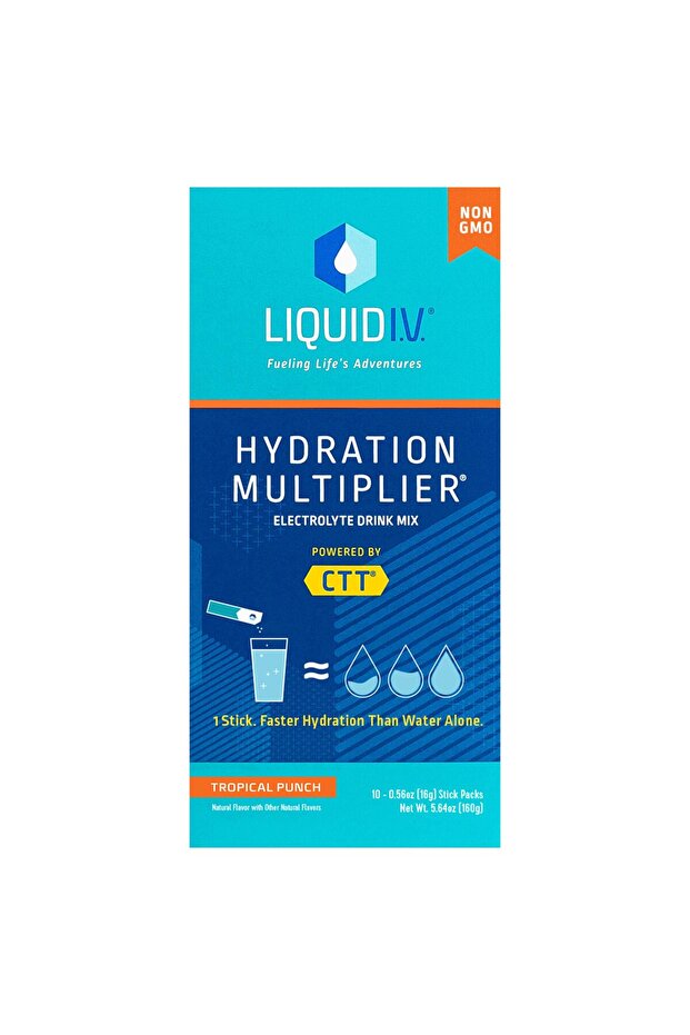 Liquid IV Tropical Punch 10 Count 5.65 OZ