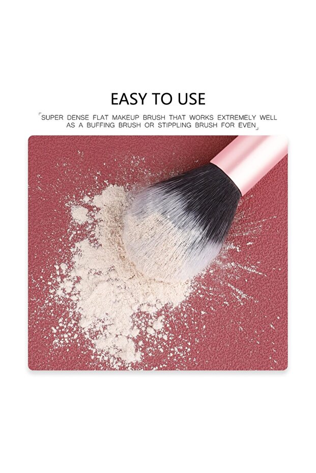 Sculpting Brush, For Contouring and Defining Facial Features, Defines Cheek Hallows, Pink, 1 Count - 6