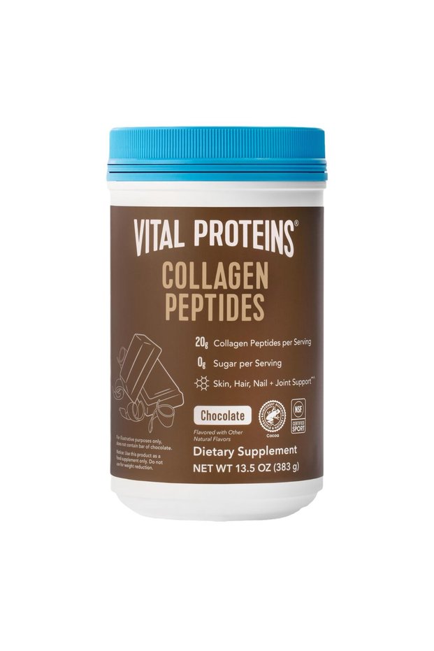 Collagen Peptides Powder - Chocolate Powder for Hair, Nail, Skin, Bone & Joint Health, 13.5oz