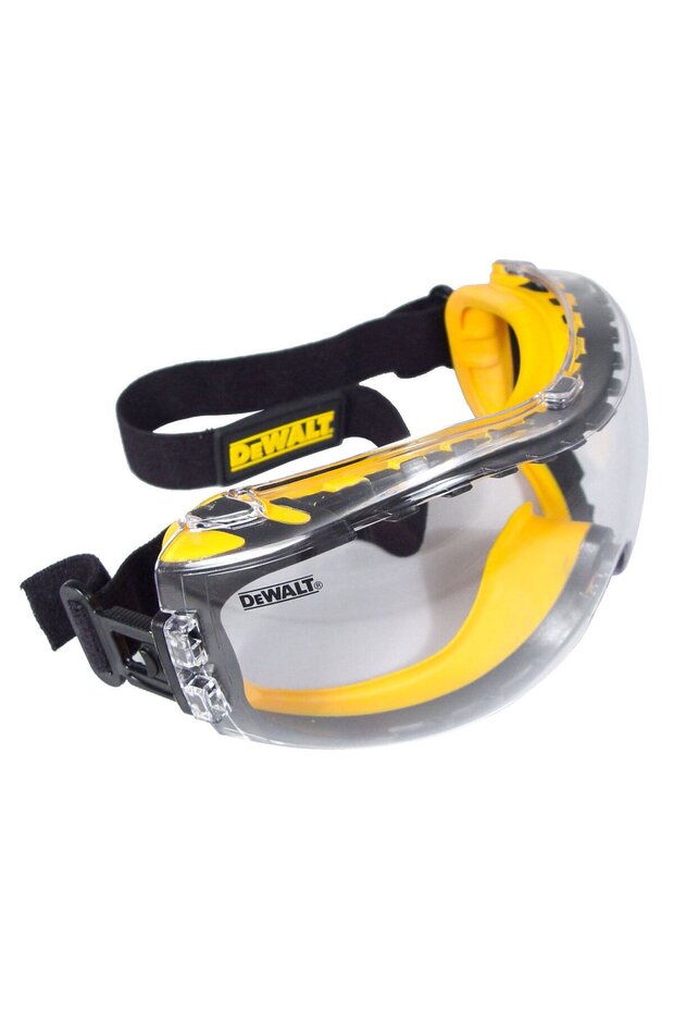 DPG82-11 Concealer Clear Anti-Fog Dual Mold Safety Goggle, Clear Lens, 1 Pair