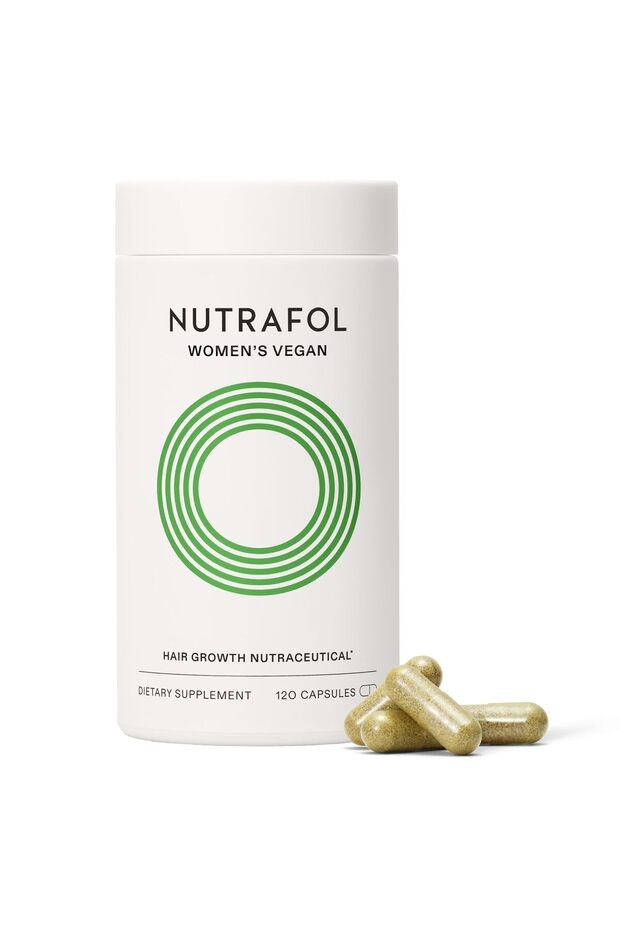 Women's Hair Growth Supplements for Thicker, Stronger Hair - 1 Month Vegan Supply