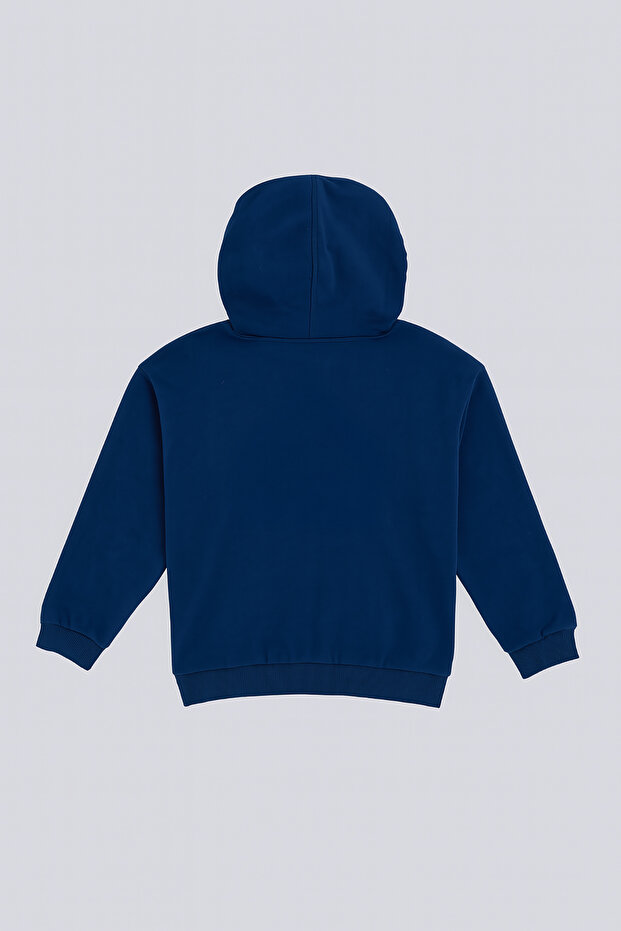 Boy Navy Blue Sweatshirt - 6