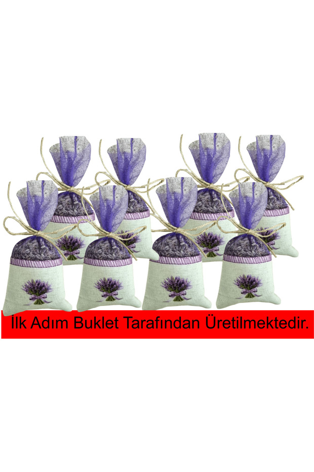50 Pieces of Lavender Sachet Filled with the Exact Same as the Image Isparta Kuyucak Lavender