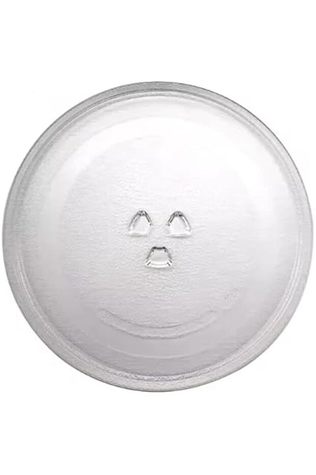 KGF ATLANTIC Small Glass Microwave Plate - Replacement Turntable Plate for Small Microwaves 9.6 inch