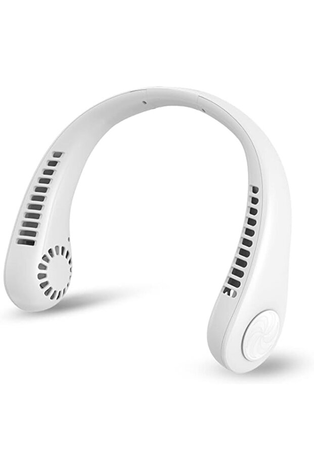 Portable Neck Fan - Hands Free Bladeless Neck Fan, 360° Cooling Hanging Fan, USB Rechargeable Perso