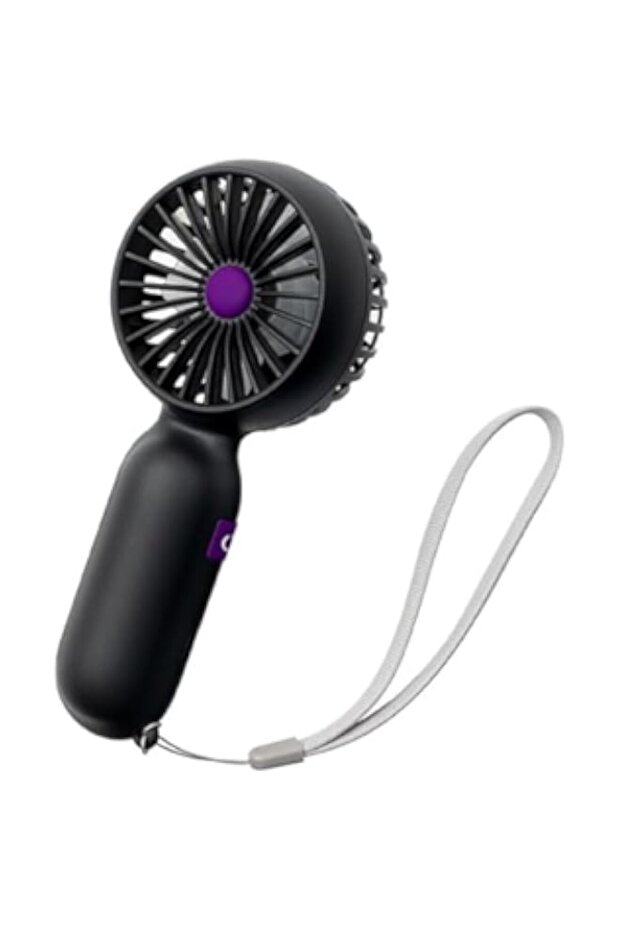 LENDIS Mini Portable Fan, Handheld Fan, Cute Design 5 Speed ​​Personal Small Desktop Fan, Lightw
