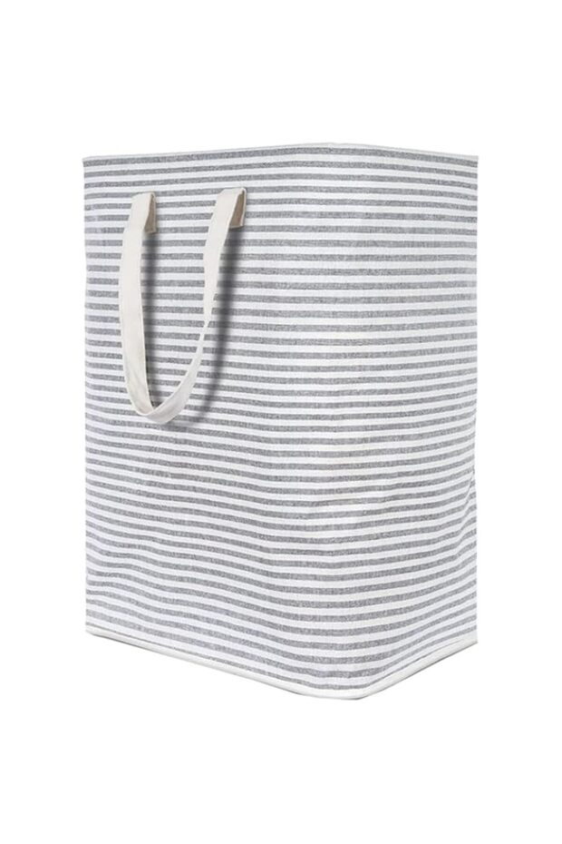JZS 72L Laundry Hamper Freestanding Collapsible Waterproof Laundry Basket with Easy Carry Extended H