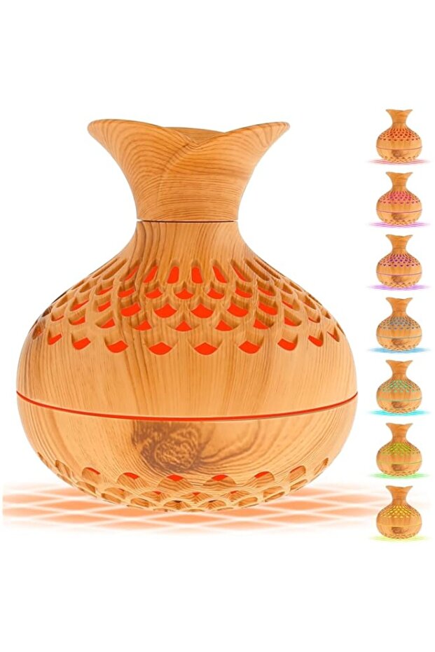 Colorful Humidifier, Flower Shape Humidifier, USB Personal Desktop Humidifier for Car, Office Room,
